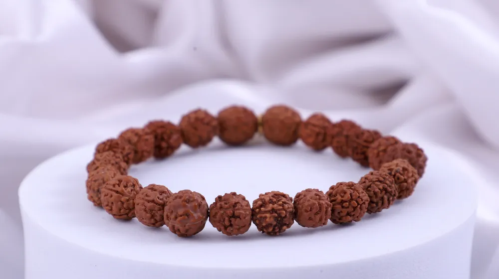 5 Mukhi Rudraksha Bracelet 22 Beads